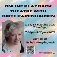 Playback Theatre Ar Sg 11 Flyers