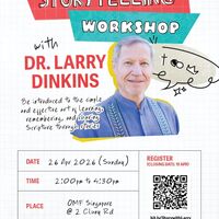 Larry Dinkins Storytelling Workshop A3 Poster Digital scaled